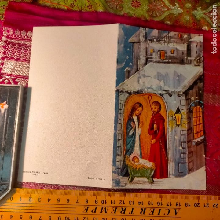 Postkarten: HAGA SU OFERTA FELICITACION DE NAVIDAD TARJETA NAVIDE&Ntilde;A Christmas DECORACION PORTAL DE BELEN O ARBOL