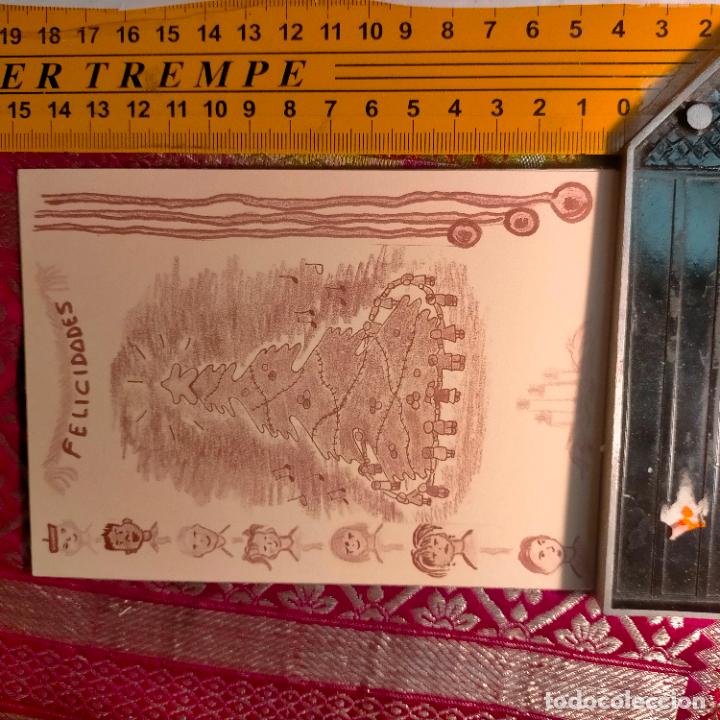 Postkarten: HAGA SU OFERTA FELICITACION DE NAVIDAD TARJETA NAVIDE&Ntilde;A Christmas DECORACION PORTAL DE BELEN O ARBOL