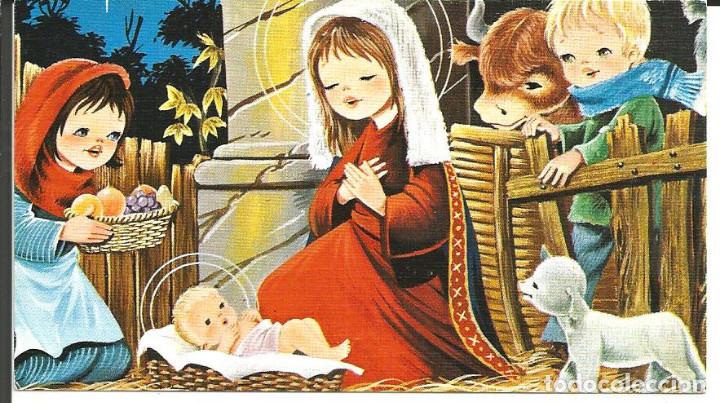 Postcards: FELICITACION NAVIDAD *BEAUMONT* - ED. FHER A-13/72 - 11X6 CM - A&Ntilde;O 1972