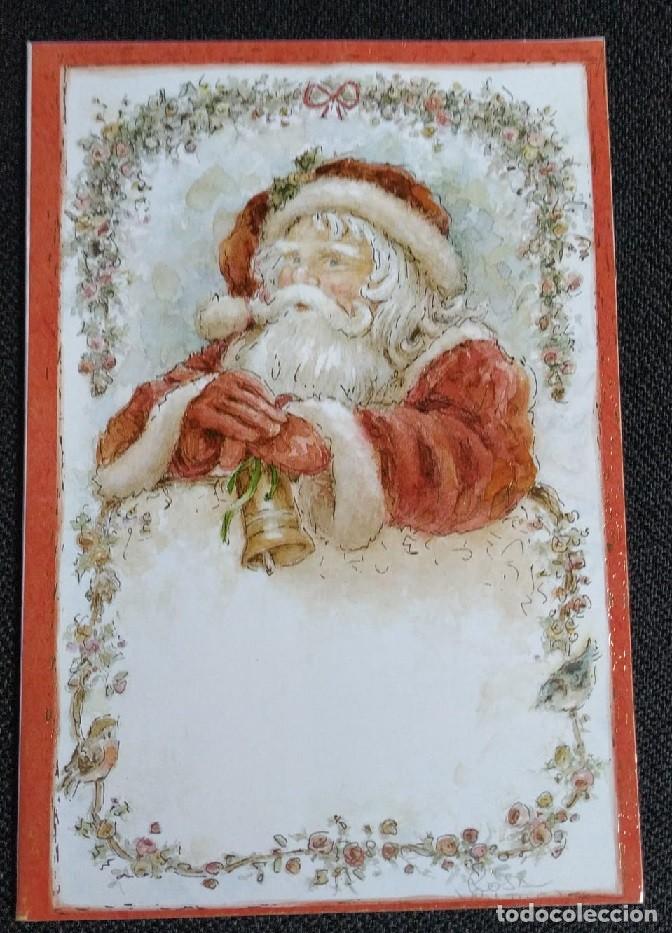 Postkarten: 7361B - ROSA BATLLE - SANTA CLAUS -EDICIONES AGENCY DIPTICA 16,3X11,3 CM