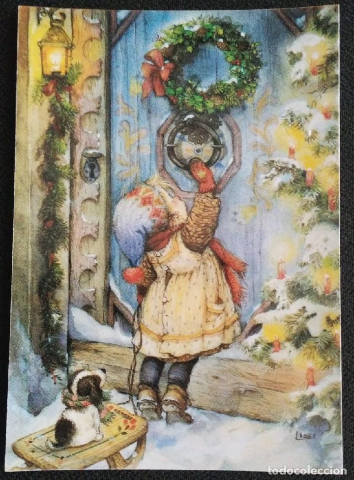 Postales: 0806N - LISI MARTIN- ORIGINAL LISI MARTIN PRECIOSA POSTAL AB. PICTURA 14,5X10,2 CM
