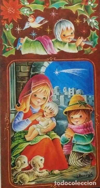Cartes Postales: 0892E - BORRAS- EDICIONES CREACIONES 6090.5.1- DIPTICA 16X8,5 CM