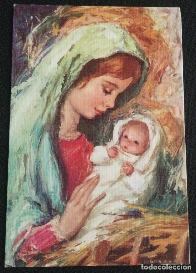 Postkarten: 0824D - GUARN&Eacute; - EDICIONES SABADELL SERIE BETLEM 2240 - DIPTICA 13X8,8 CM