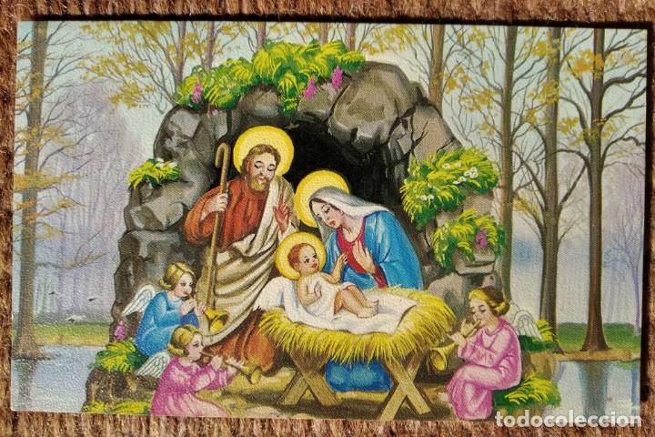 Postales: TARJETA DE NAVIDAD - belen - nacimiento