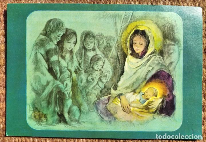 Postales: TARJETA DE NAVIDAD - belen - nacimiento