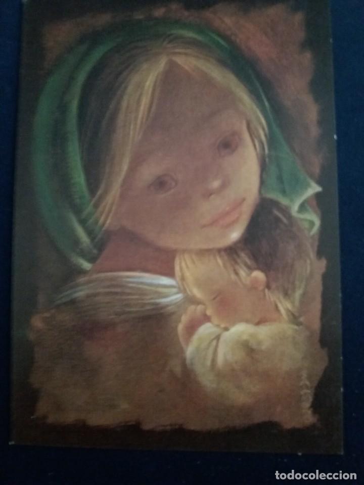 Postais: Postal de Navidad de Salmons 17x11,5 escrita