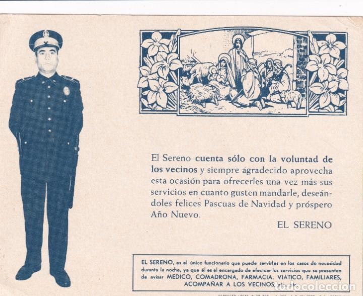 Postales: FELICITACION EL SERENO - Foto 2