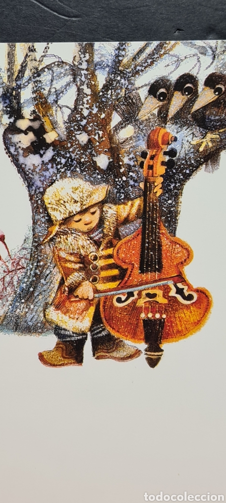 Postkarten: Preciosa postal de Navidad. Diptico. Escrita