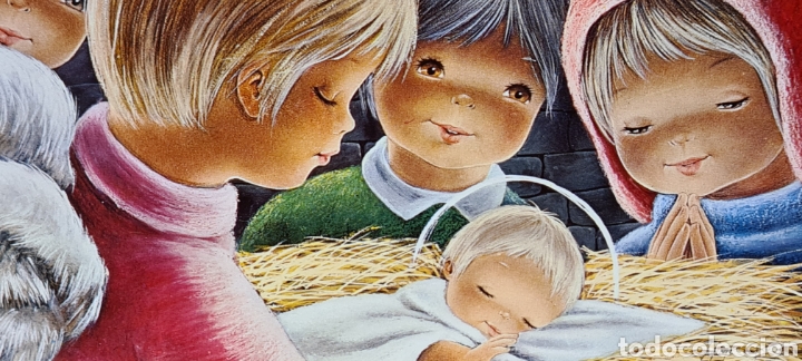 Postais: Preciosa postal de Navidad. Diptico. Ediciones CyZ. Escrita