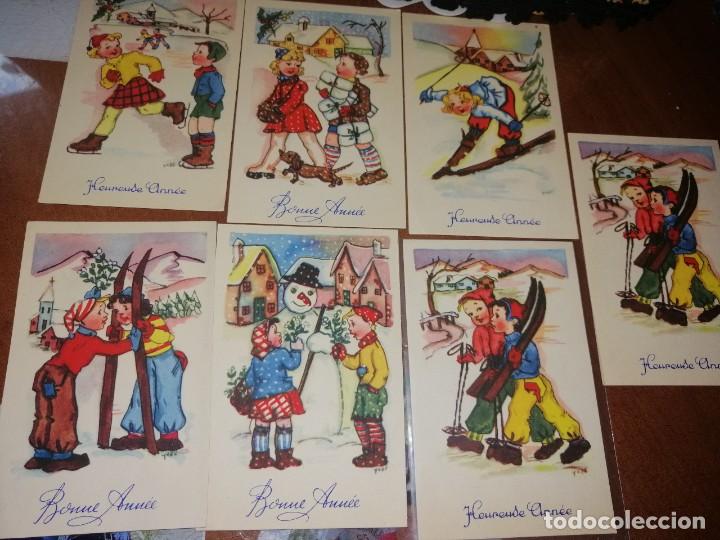 Postales: LOTE POSTALES NAVIDAD - Foto 1