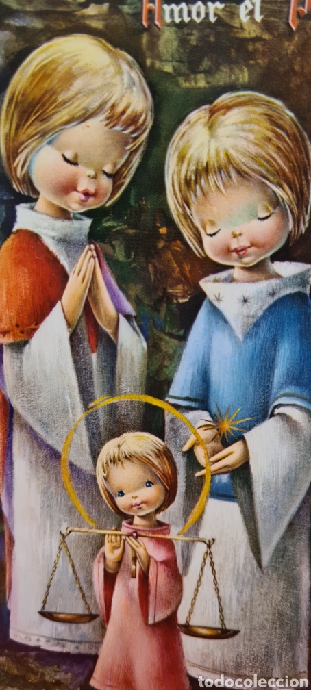 Cartes Postales: Preciosa postal de Navidad. Diptico. Vernet. Escrita