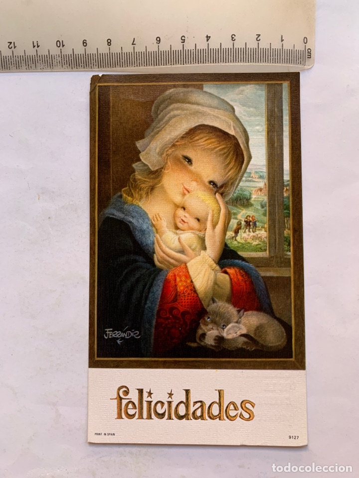 Cartoline: FELICITACI&Oacute;N NAVIDAD. ILUSTRACION FERRANDIZ.