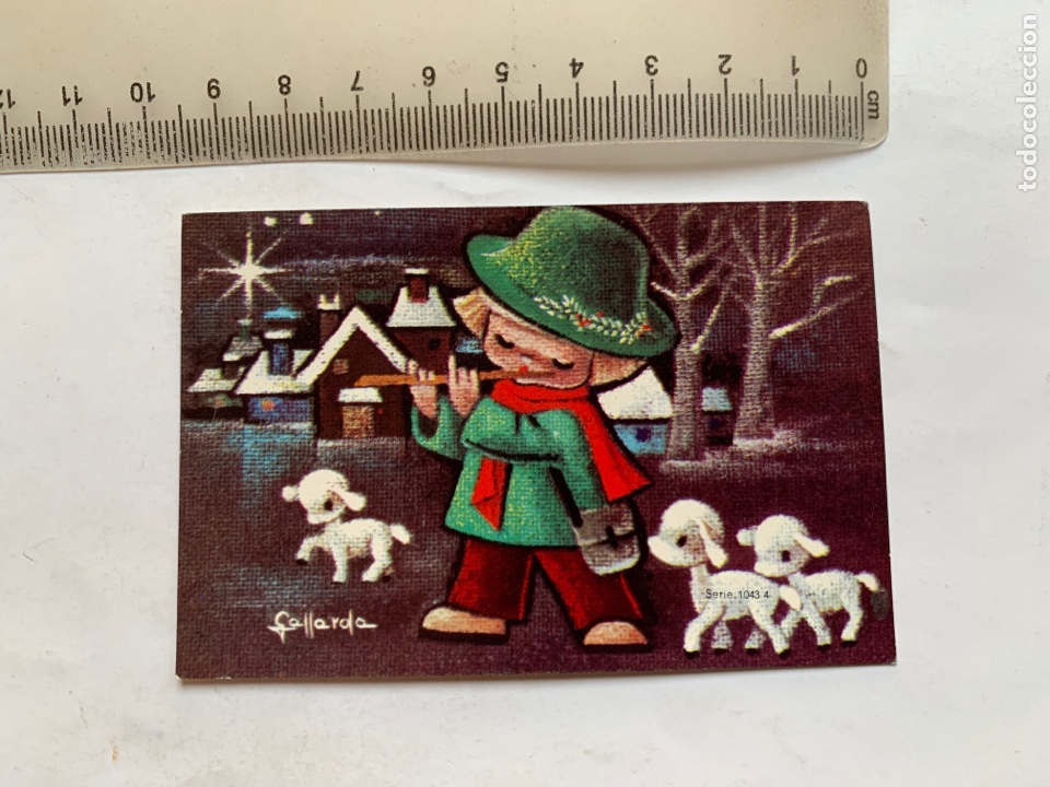 Cartoline: FELICITACI&Oacute;N NAVIDAD. ILUSTRACION GALLARDA. NAVIDAD 1970.