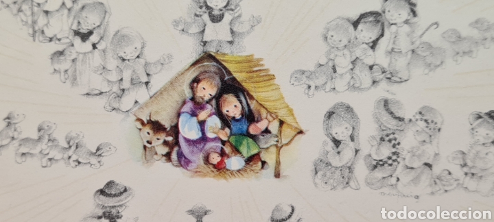 Postais: Preciosa postal de Navidad. Roser Puig. Escrita