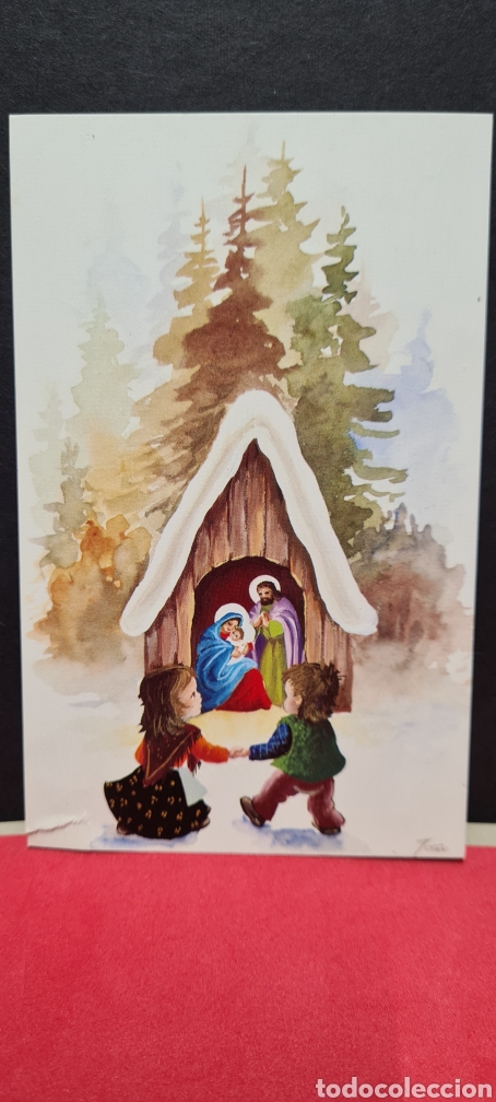 Postales: Preciosa postal de Navidad. Joan. Escrita - Foto 2