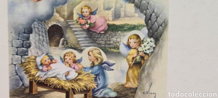 Cartoline: Preciosa postal de Navidad. Ediciones CyZ. Escrita
