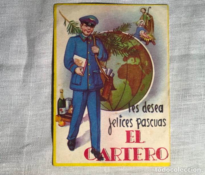 Postales: FELICES PASCUAS EL CARTERO, 1962 - Foto 1