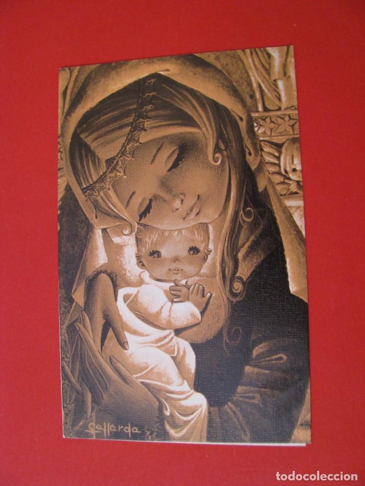 Postkarten: POSTAL DIPTICA DE IL. GALLARDA. EDICROMO 7113/1. ESCRITA 13,5X8,5 CM.