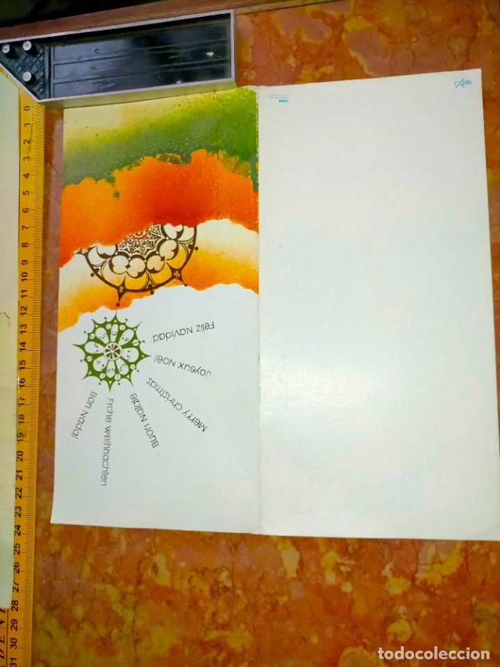 Postcards: escucho ofertas - antigua felicitacion navide&ntilde;a christmas escrita belen nacimiento