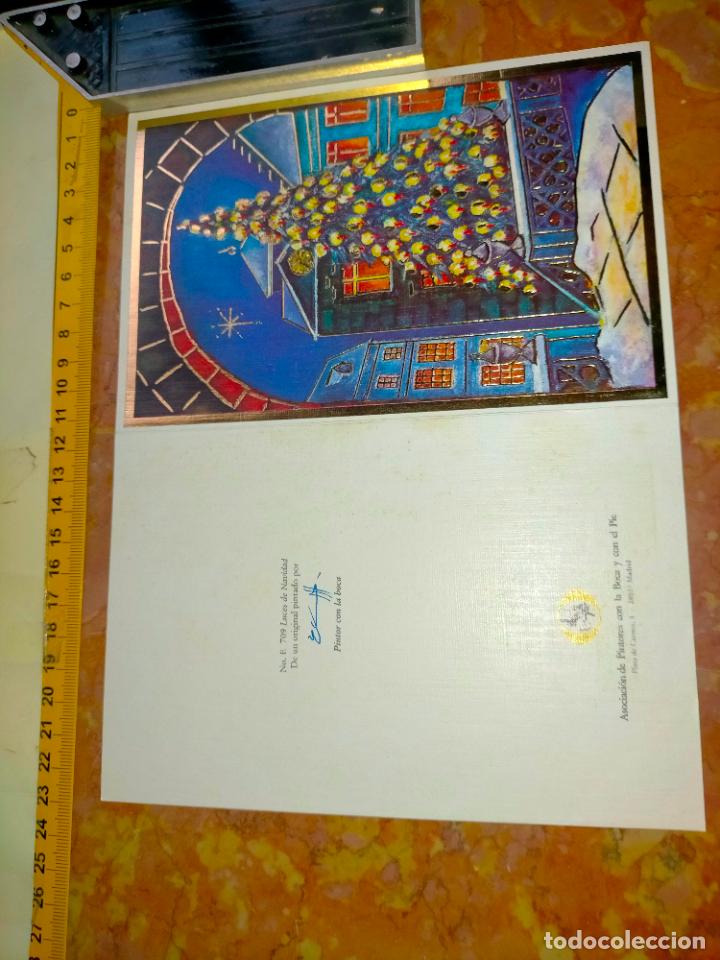 Cartes Postales: escucho ofertas - antigua felicitacion navide&ntilde;a christmas escrita belen nacimiento .