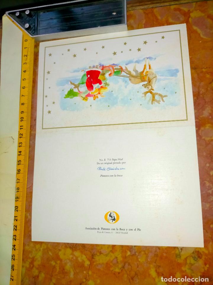 Cartes Postales: escucho ofertas - antigua felicitacion navide&ntilde;a christmas escrita belen nacimiento .