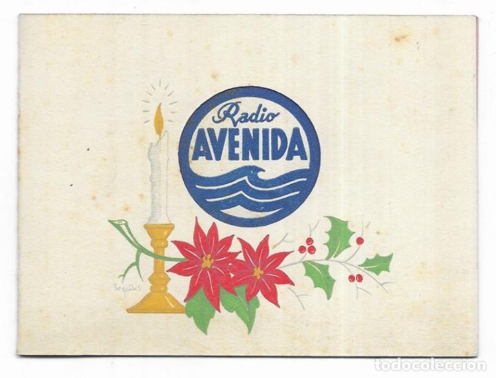 Postales: Felicitacion / Nadala. RADIO AVENIDA