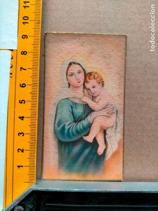 Postales: felicitacion de navidad / postal / estampa religios / recordatorio de comunion ver foto VIRGEN