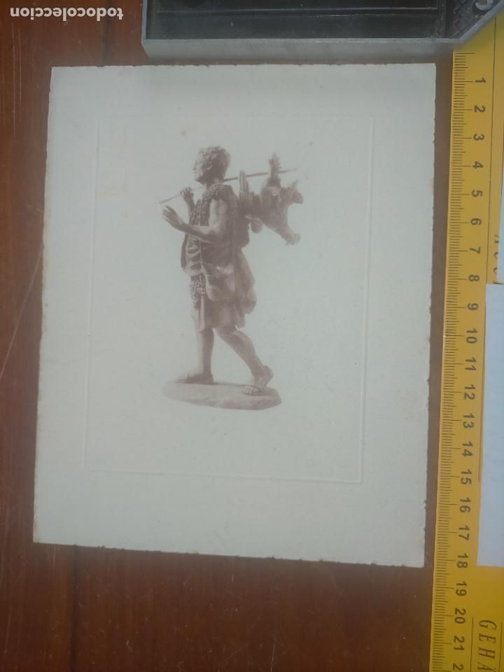 Postales: FELICITACION de NAVIDAD o postal grande figuras de belen castells