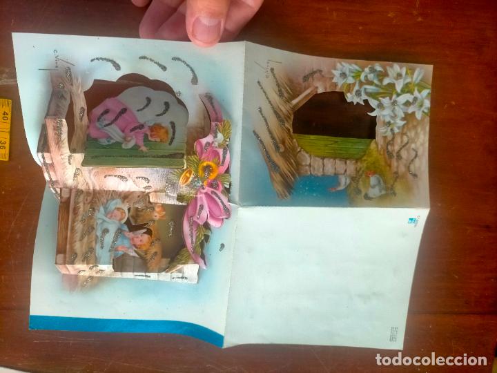 Postales: FELICITACION DE NAVIDAD TROQUELADA 3D - Foto 4
