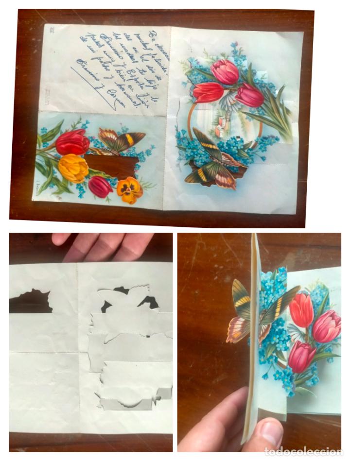 Postales: FELICITACION DE NAVIDAD TROQUELADA 3D - Foto 1