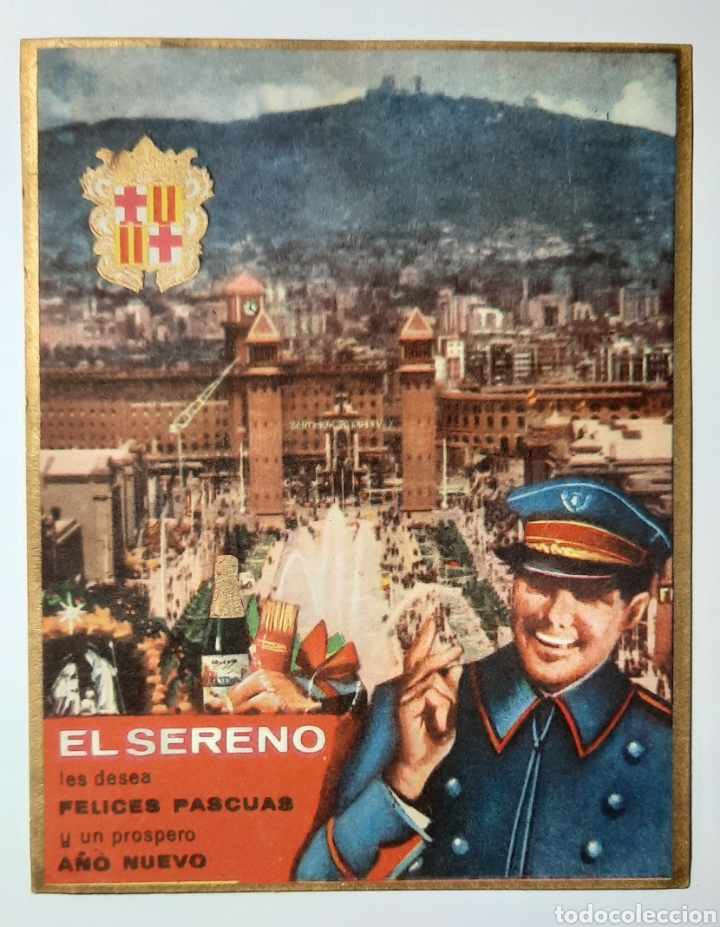 Postales: FELICITACION DE NAVIDAD / EL SERENO - Foto 1