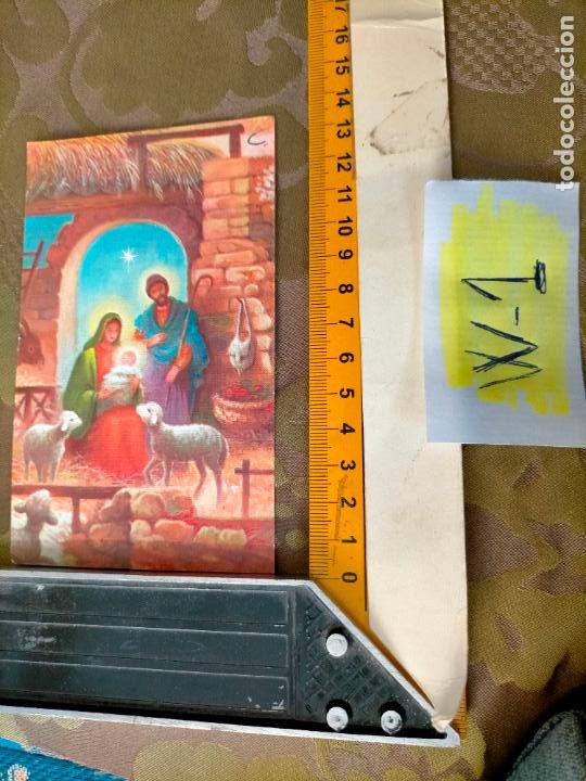 Cartoline: OFERTAS X LOTES FELICITACION NAVIDADE&Ntilde;A POSTALES NAVIDAD &Oacute; CHRISTMAS &Oacute; DECORACION PARA PORTAL BELEN