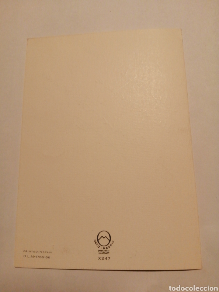 Postales: Postal Navidad ediciones Ortiz Madrid X247 1966 - Foto 2