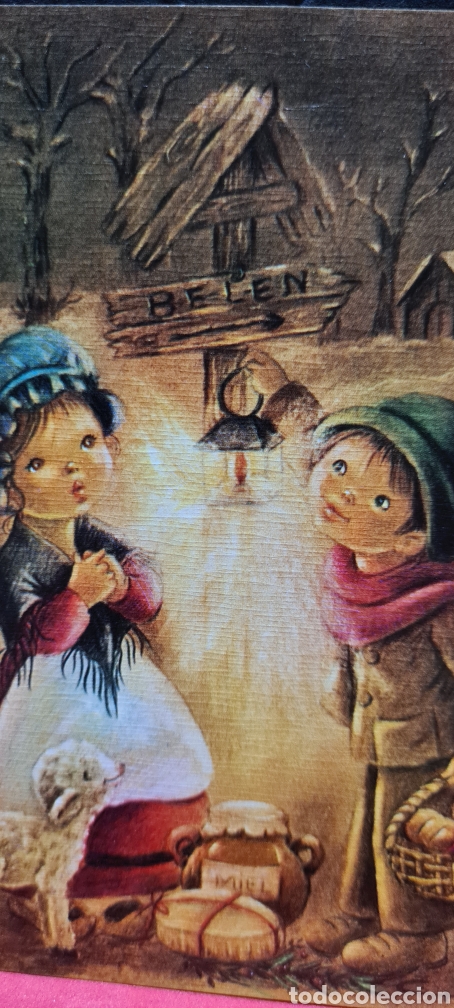 Postales: Preciosa postal de Navidad. Cris. Escrita - Foto 1