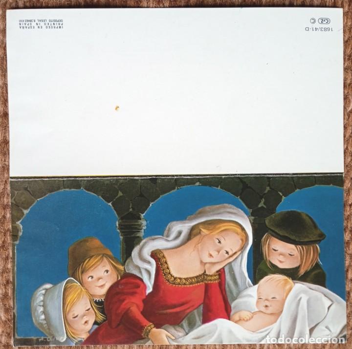Postales: TARJETA DE NAVIDAD - ILUSTRACION A. OLIVE - belen - nacimiento