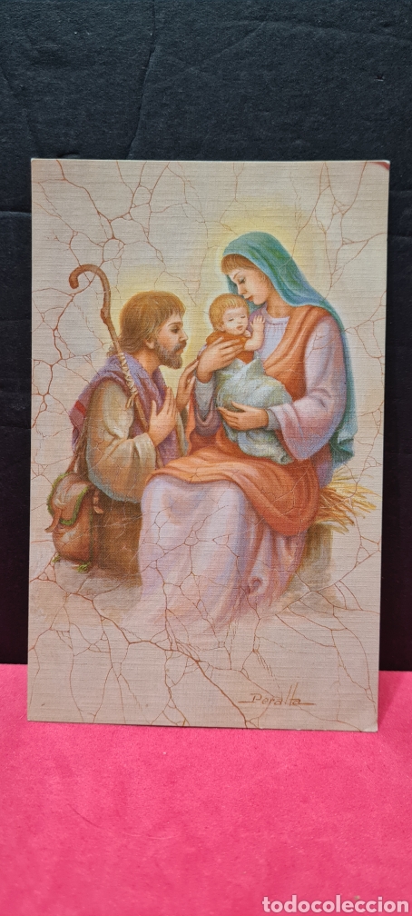 Postales: Preciosa postal de Navidad. Peralta. Escrita - Foto 2