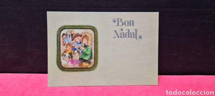 Postales: Preciosa postal de Navidad. Roser Puig ?. Escrita - Foto 2