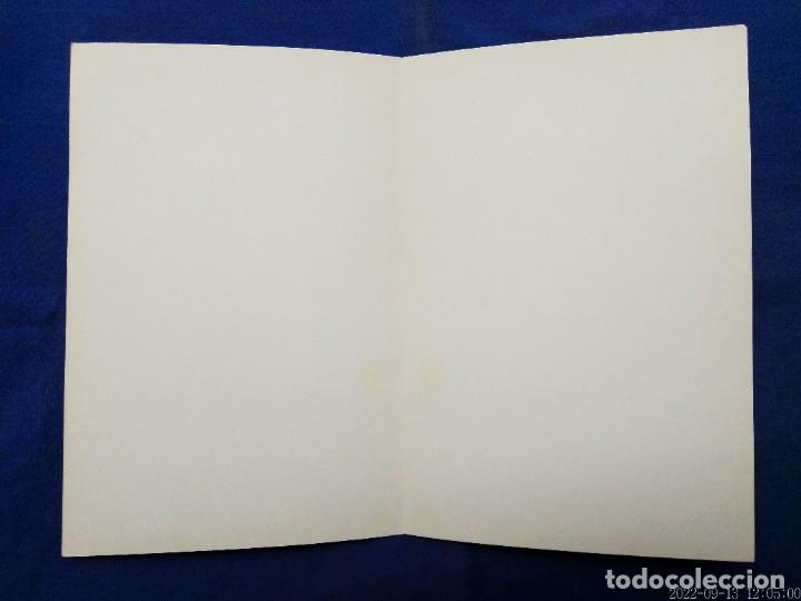 Postales: Postal navide&ntilde;a. Pintor con el pie. Sin escribir - Foto 3
