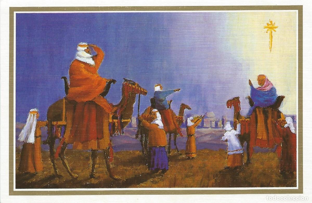 Postais: NAVIDAD. VIAJE A BEL&Eacute;N (A.L. VERSTER). TARJETA POSTAL. USADA. D&Iacute;PTICO.