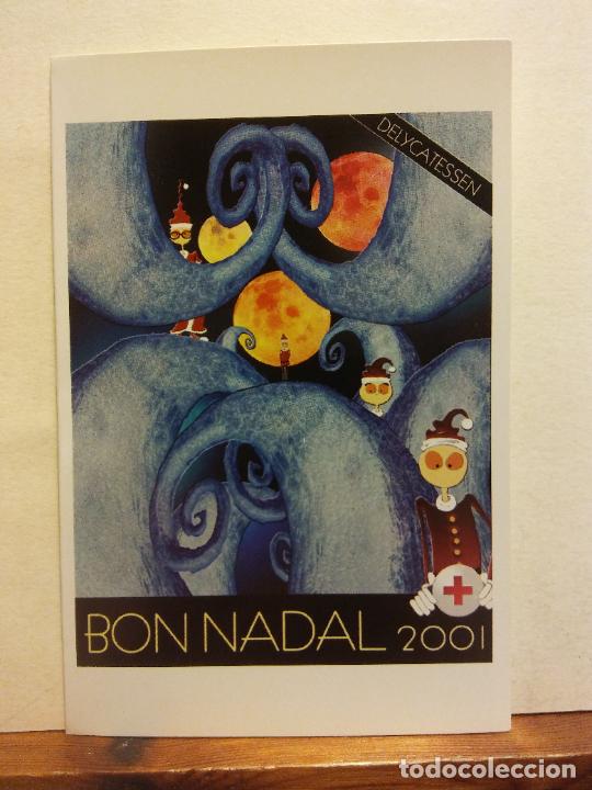 Postcards: BON NADAL 2001. BONITA TARJETA NAVIDAD. D&Iacute;PTICO. CIRCULADA