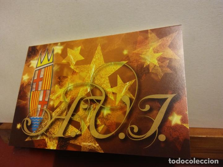 Cartoline: TARJETA CATALUNYA. BONITA TARJETA DE NAVIDAD. D&Iacute;PTICO. NO CIRCULADA