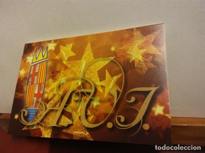 Cartoline: TARJETA CATALUNYA. BONITA TARJETA DE NAVIDAD. D&Iacute;PTICO. NO CIRCULADA