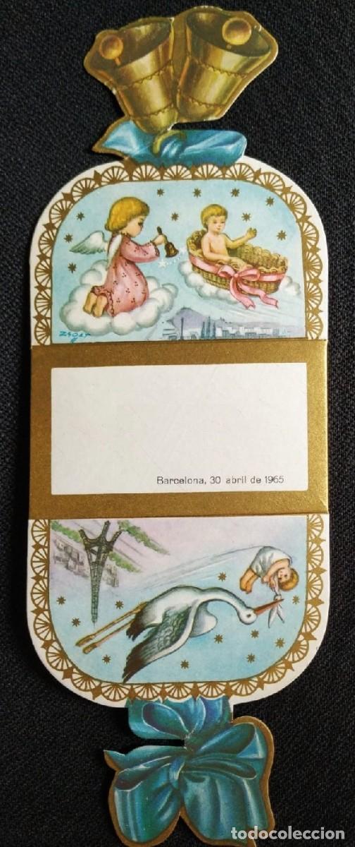 Cartes Postales: 0867H -ZSOLT -ANTIGUA CAJITA SUOVENIR DE NACIMIENTO- 25X25CM- TOTALMENTE ABIERTA- 1965
