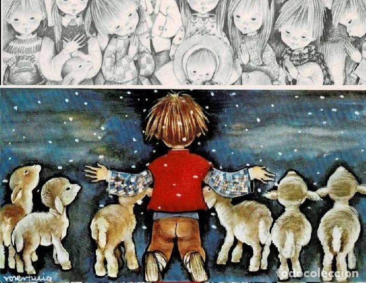 Postkarten: 0910P -ROSER PUIG - EDICIONES SABADELL MIRACLE 4017-1 - DIPTICA 16,8X11,5 CM