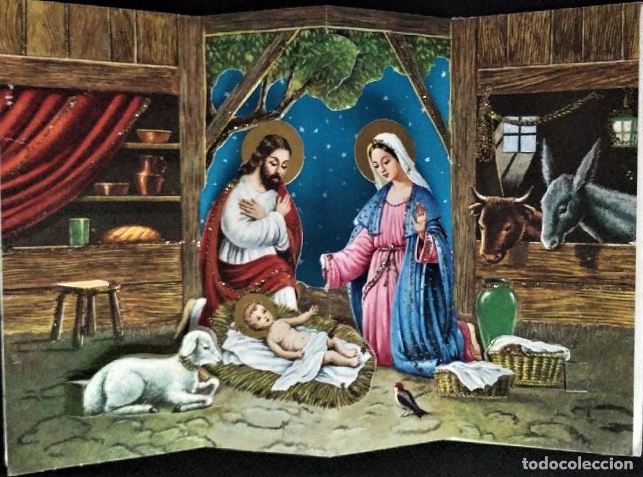 Postkarten: 0886H - PESEBRE- EDICI&Oacute;N G. PICARD 3726 - G.P. LA ROSE -TROQUELADA 15,8X11,8 CM- 1968 - ILUSTRA AL
