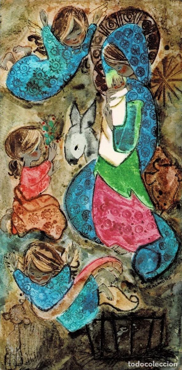 Postcards: 0987P - SALMONS - EDICIONES SABADELL SERIE SANTANIT 5519-3 - DIPTICA 22,7X11,5 CM - IMPRESA 1969