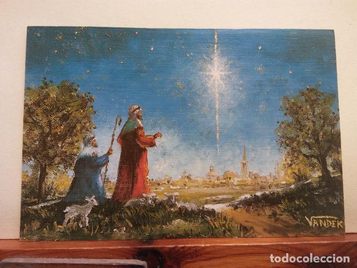Cartoline: ESTRELLA DE BEL&Eacute;N. BONITA TARJETA. D&Iacute;PTICO. NO CIRCULADA