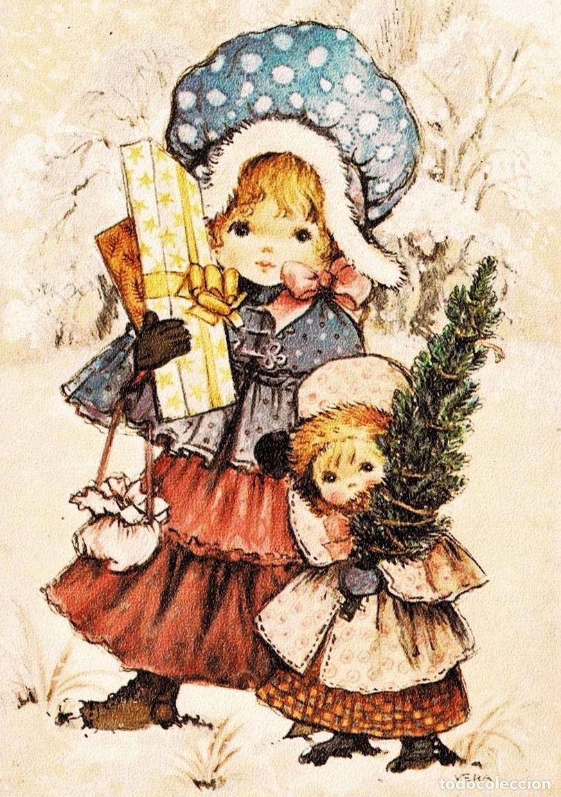 Postcards: 0993P - REGALOS NAVIDE&Ntilde;OS -EDICIONES OBP (OBPACHER VERLAG) 22-2013 -DIPTICA 18X10 CM- ILUSTRA VERA