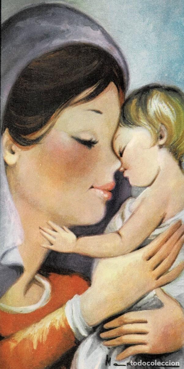 Postcards: 0995P - MARIVI- MARIA Y EL NI&Ntilde;O- EDICIONES CHIS 532.1- DIPTICA 20,5X10 CM- DATA 1964