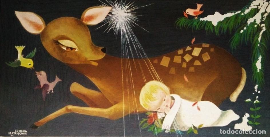 Postcards: 0996P - CONCHA MATAMOROS - EDICIONES SABADELL SERIE BELFORT 3- DIPTICA 22,5X11,2 CM- 1962